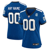Indianapolis Colts Women's Indiana Nights Alternate Custom Game Jersey Royal - Nike