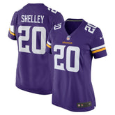 Duke Shelley Minnesota Vikings Women's Home Game Player Jersey Purple - Nike