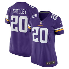 Duke Shelley Minnesota Vikings Women's Home Game Player Jersey Purple - Nike