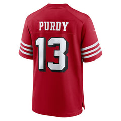 Brock Purdy San Francisco 49ers Alternate Game Player Jersey Scarlet - Nike