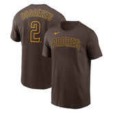 Xander Bogaerts San Diego Padres Nike Name & Number T-Shirt On Sale