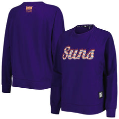 NBA - Phoenix Suns DKNY Sport Women's Regina Raglan Pullover Sweatshirt - Purple