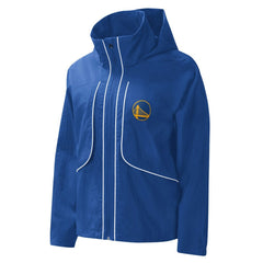 NBA - Golden State Warriors G-III 4Her by Carl Banks Women's Last Shot Full-Zip Hoodie - Royal