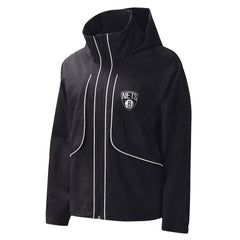 NBA - Brooklyn Nets G-III 4Her by Carl Banks Women's Last Shot Full-Zip Hoodie - Black