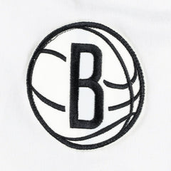 NBA - Brooklyn Nets Tommy Jeans Women's Ariel Pullover Sweatshirt - Black/White