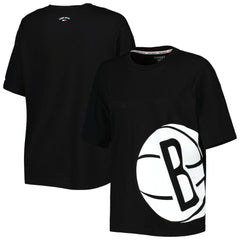 NBA - Brooklyn Nets Tommy Jeans Women's Bianca T-Shirt - Black