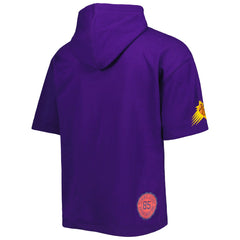 NBA - Phoenix Suns Tommy Jeans Matthew 2 In 1 T-Shirt & Hoodie Combo Set - Purple/White