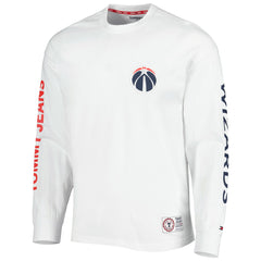 NBA - Washington Wizards Tommy Jeans Matthew 2-In-1 T-Shirt & Hoodie Combo Set - Navy/White