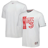 NBA - Atlanta Hawks Tommy Jeans Mel Varsity T-Shirt - White