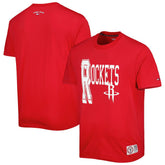 NBA - Houston Rockets Tommy Jeans Mel Varsity T-Shirt - Red