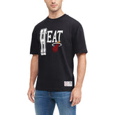 NBA - Miami Heat Tommy Jeans Mel Varsity T-Shirt - Black