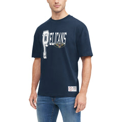 NBA - New Orleans Pelicans Tommy Jeans Mel Varsity T-Shirt - Navy