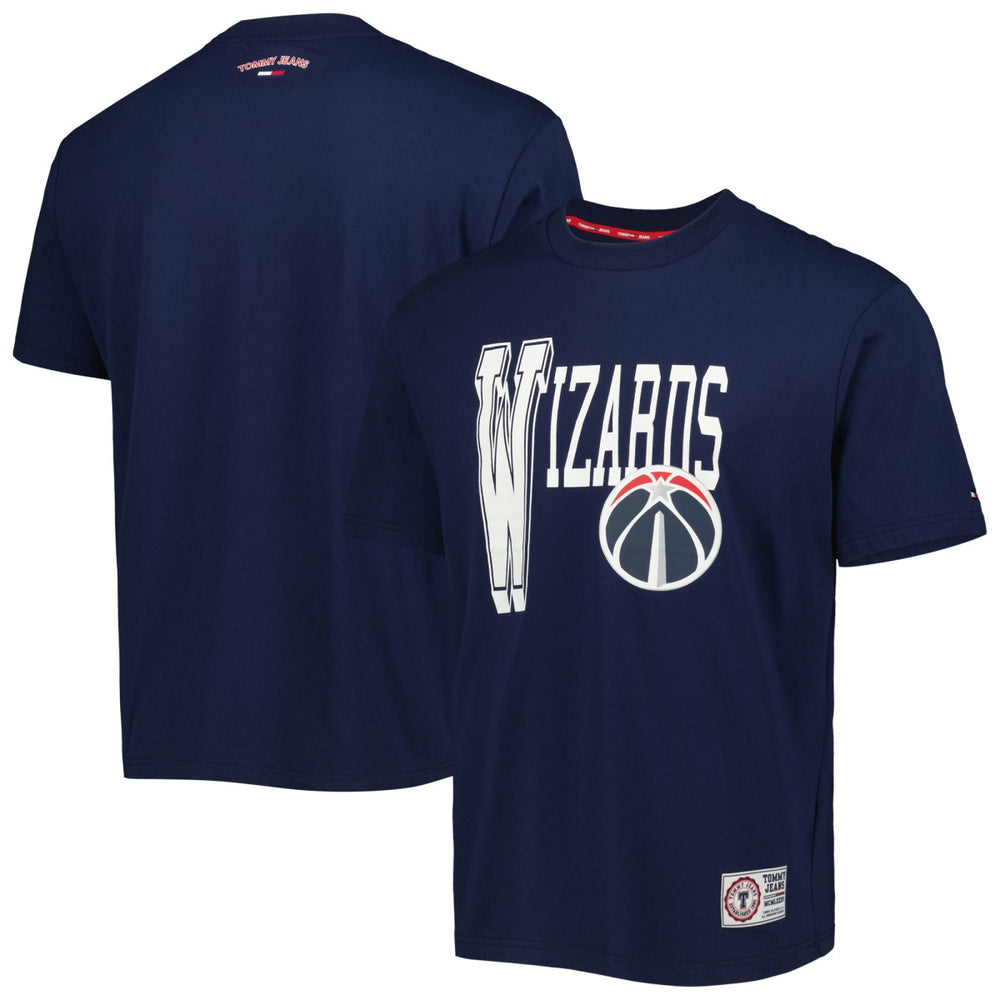 NBA - Washington Wizards Tommy Jeans Mel Varsity T-Shirt - Navy