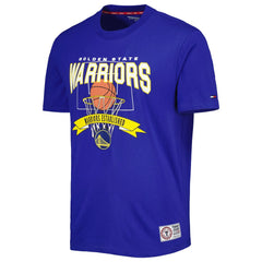 NBA - Golden State Warriors Tommy Jeans Tim Backboard T-Shirt - Royal