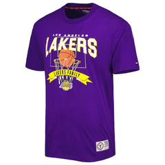 NBA - Los Angeles Lakers Tommy Jeans Tim Backboard T-Shirt - Purple