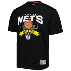 NBA - Brooklyn Nets Tommy Jeans Tim Backboard T-Shirt - Black