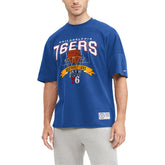 NBA - Philadelphia 76ers Tommy Jeans Tim Backboard T-Shirt - Royal