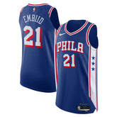 Nike - Joel Embiid Philadelphia 76ers Authentic Jersey - Icon Edition - Royal
