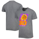 NBA - Phoenix Suns Sportiqe Unisex 30th Anniversary Celebration Comfy Tri-Blend T-Shirt - Heather Gray