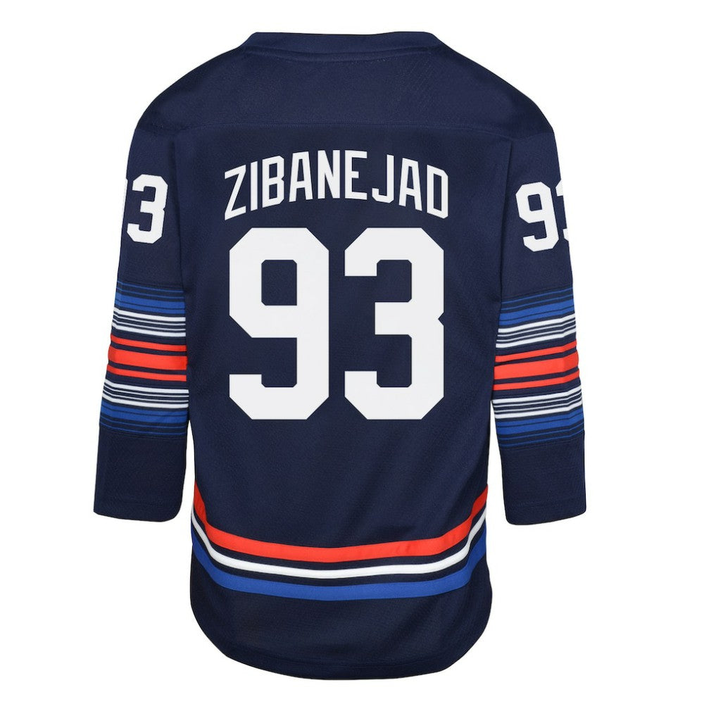 Mika Zibanejad New York Rangers Youth Alternate Replica Player Jersey - Navy | NHL Jerseys