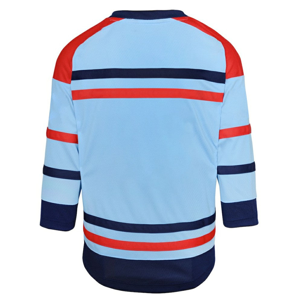 Winnipeg Jets Youth Anniversary Replica Jersey - Light Blue | NHL Jerseys