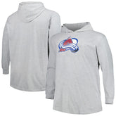 Colorado Avalanche - Big & Tall Pullover Hoodie Heather Gray