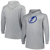 Tampa Bay Lightning - Big & Tall Pullover Hoodie Heather Gray