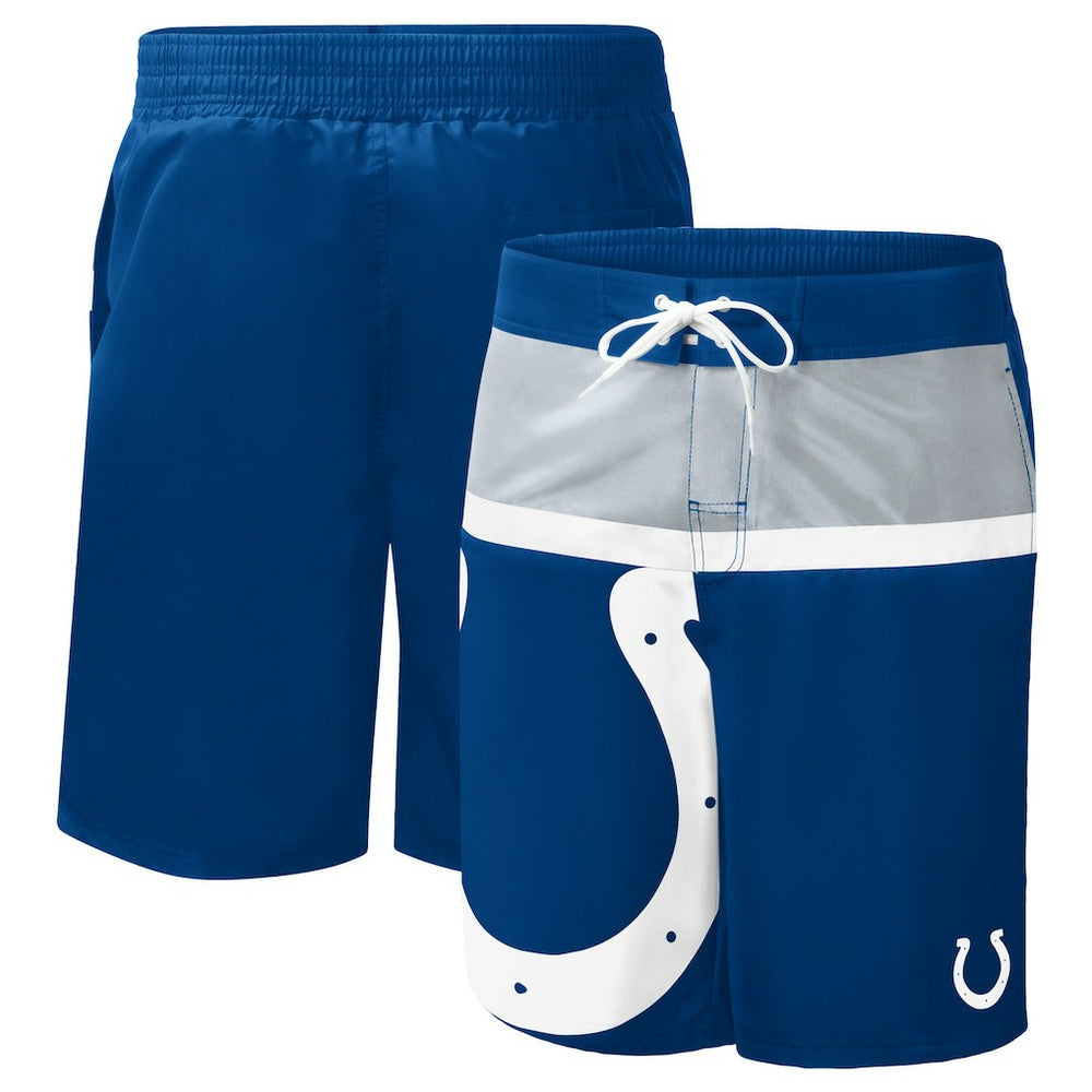 Indianapolis Colts G-III Sports by Carl Banks Sea Wind Swim Trunks Royal - NFL