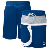 Indianapolis Colts G-III Sports by Carl Banks Sea Wind Swim Trunks Royal - NFL