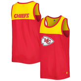 Kansas City Chiefs Starter Logo Touchdown Fashion Tank Top Red/Gold - NFL