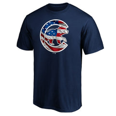 Chicago Cubs Team Banner Wave T-Shirt Sale