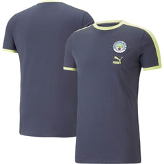 Puma Manchester City ftblHeritage T-Shirts - Navy