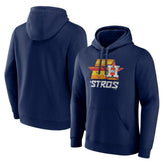 Houston Astros Team Throwback Stros Pullover Hoodie Clearance