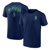 Seattle Mariners Team Hometown Collection Washington State T-Shirt discount
