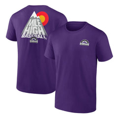Colorado Rockies Team Hometown Collection Mile High Back T-Shirt Online