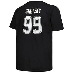 Wayne Gretzky Los Angeles Kings - Mitchell & Ness Big & Tall Name & Number T-Shirt Black