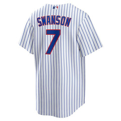 Dansby Swanson Chicago Cubs Nike Replica Player Jersey discount