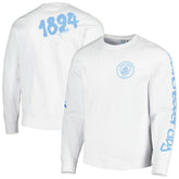 Manchester City Graffiti Pullover Sweatshirt - White