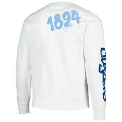 Manchester City Graffiti Pullover Sweatshirt - White