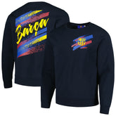 Barcelona Vintage Pullover Sweatshirt - Navy