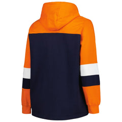 Houston Astros Women's Plus Size Colorblock Pullover Hoodie Clearance