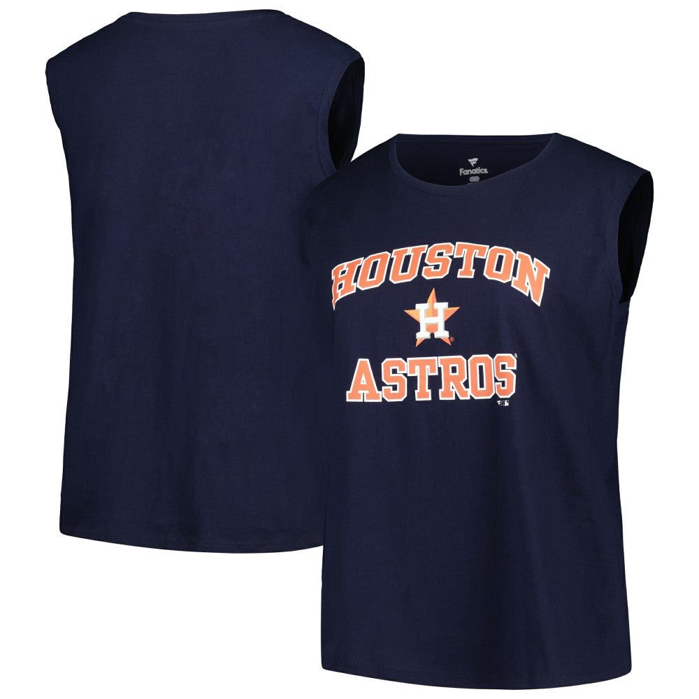 Houston Astros Profile Women's Plus Size Tank Top Clearance