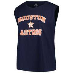 Houston Astros Profile Women's Plus Size Tank Top Clearance