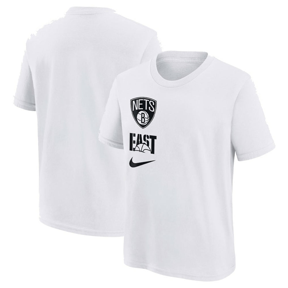 Nike - Brooklyn Nets Youth Vs Block Essential T-Shirt - White