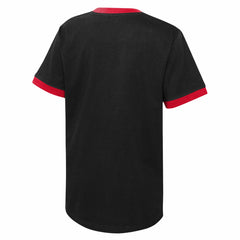 NBA - Toronto Raptors Youth Hoop City Hometown Ringer T-Shirt - Black