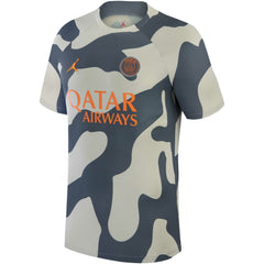Jordan Paris Saint-Germain Jordan Brand 2023/24 Academy Pro Pre-Match Top - Gray