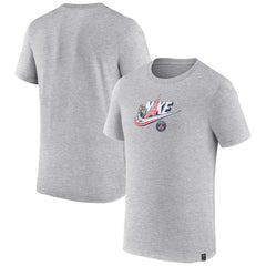 Nike Paris Saint-Germain Futura T-Shirts - Heather Gray