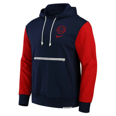 Nike Paris Saint-Germain Standard Issue Pullover Hoodie - Navy