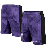 Nike Liverpool Youth 2023/24 Third Stadium Performance Shorts - Purple