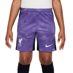 Nike Liverpool Youth 2023/24 Third Stadium Performance Shorts - Purple